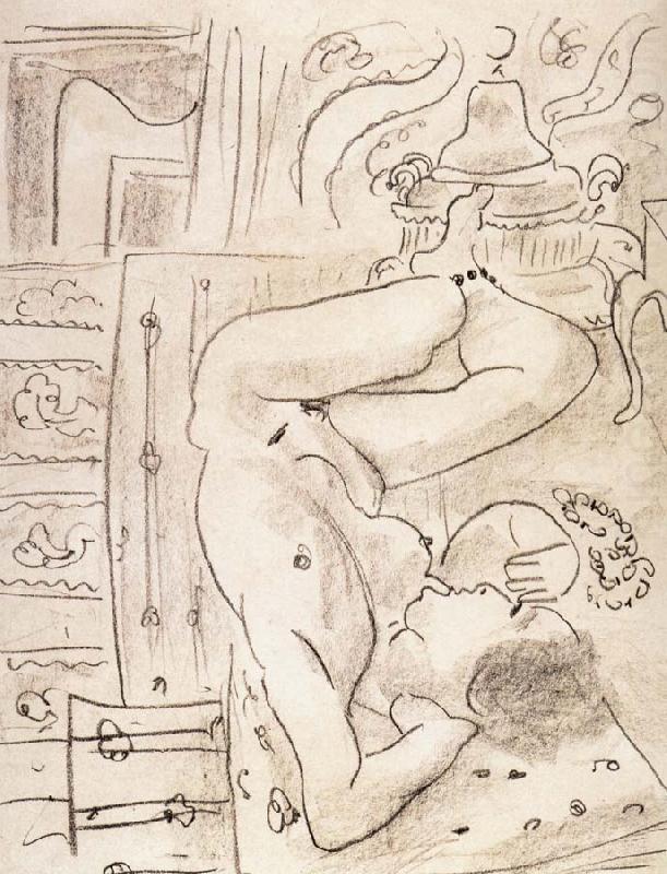 Henri Matisse Nude in front of the stove china oil painting image
